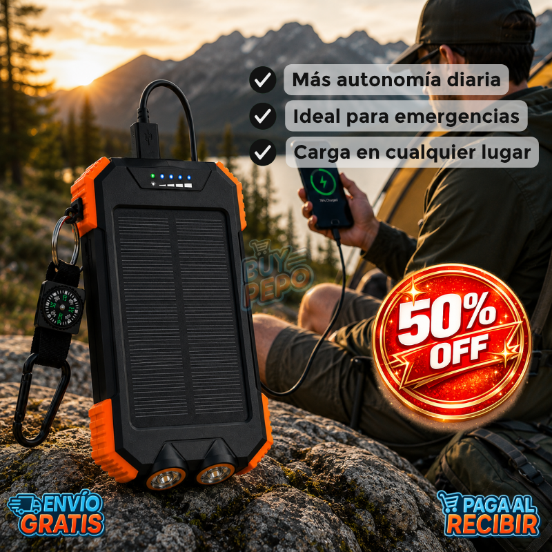 SolarVolt™ ☀️ - Power bank solar 🔋