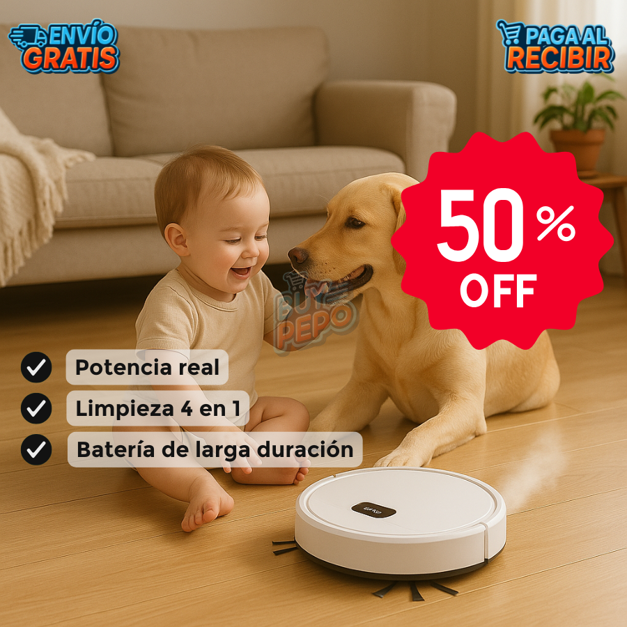 AeroSweep™ 🌪️ - La Aspiradora inteligente mas Economica 🧽