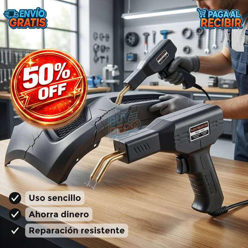 FixWeld™ 🔥 - Grapadora Soldadora Plástico 🛠️