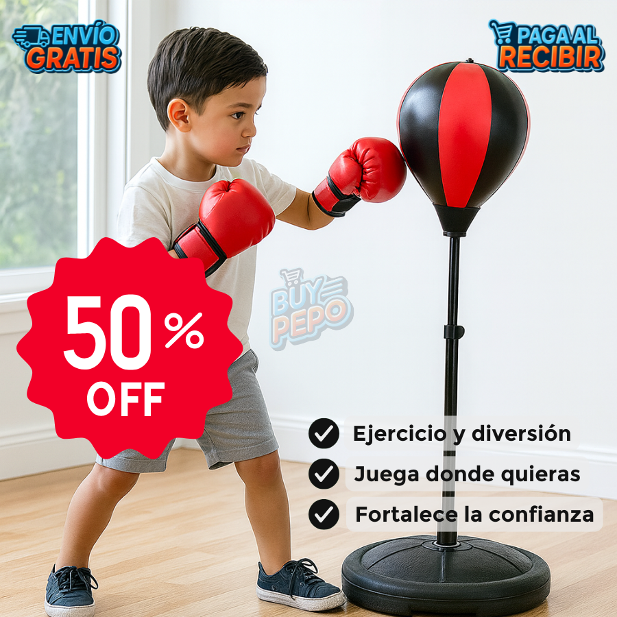 PunchKid™ 🥊 - Set de Boxeo Infantil 💥