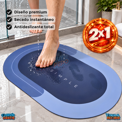 AquaStop Pro™ 💧 - Alfombra antideslizante baño ✨