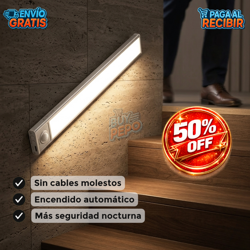 LumiSense™ 💡 - Barra LED inteligente 🚶