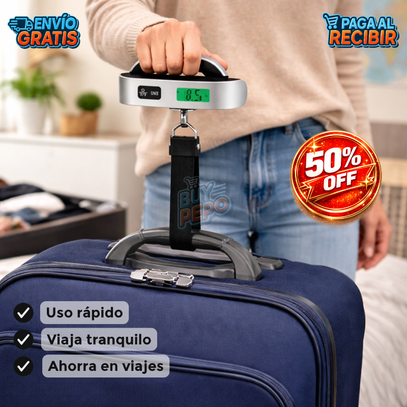 TravelScale™ 🧳 - Pesa equipaje portátil ✈️