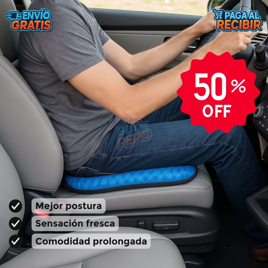 RelaxaGel™ ❄️ - Cojín gel alivio muscular 💆