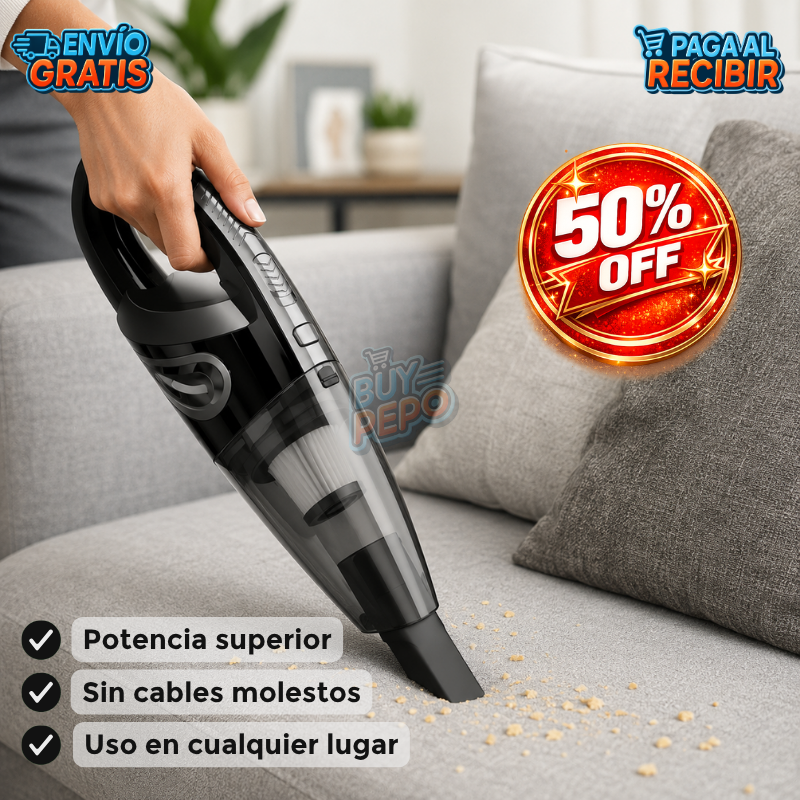 TurboVac™ 🚀 - Aspiradora inalámbrica portátil 🧹