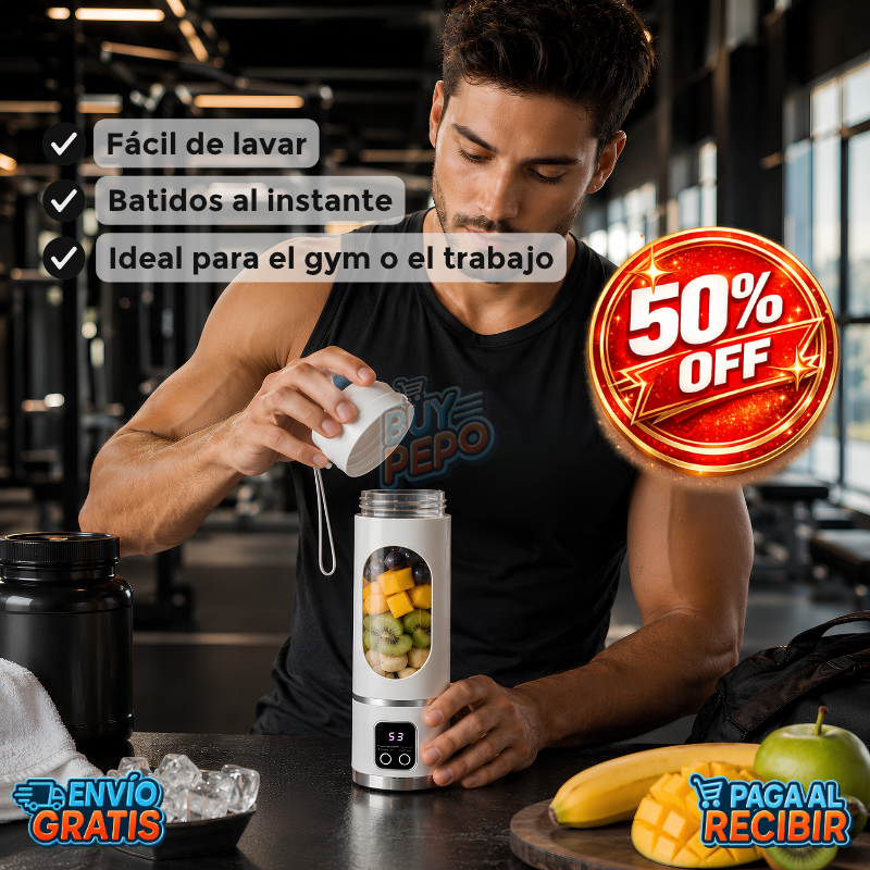 VitaMix Pro™ 🥤 - Licuadora portátil recargable ⚡