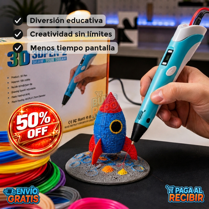 DrawCraft™ ✏️ - Lápiz 3D creativo 🎨