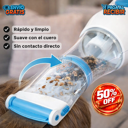 LiceVac™ 🧠 - Peine succión antipiojos 🧲