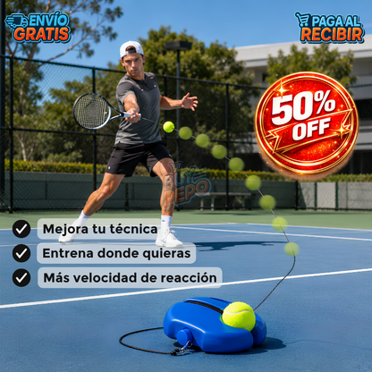 SoloStrike™ 🏆 - Entrenador de tenis portátil 🔥