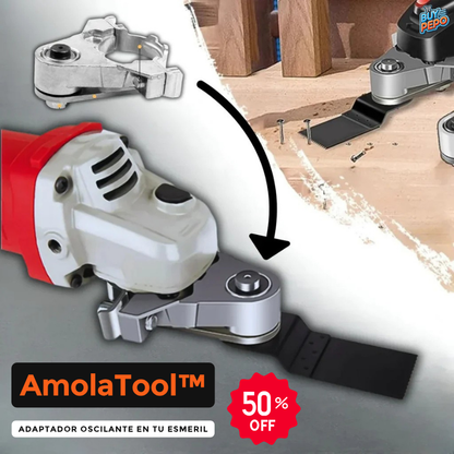 AmolaTool™ -  🔧 Adaptador Oscilante Para Esmeril ⚙️