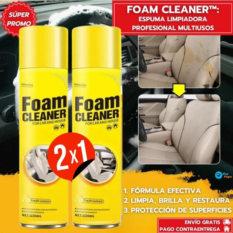 🚨OFERTA🚨 FOAMCLEANER™ 650 🧽 - Espuma Limpiadora Multiuso✨ 🚗