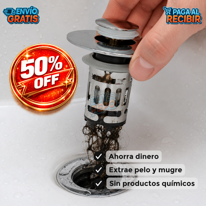 DrainFix™ 🧹 - Herramienta 3 en 1 para drenajes ✨