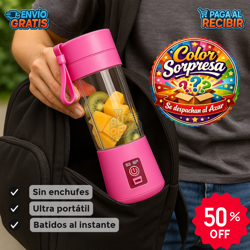 BlendGo™ 🌀 - Mini licuadora portátil ⚡