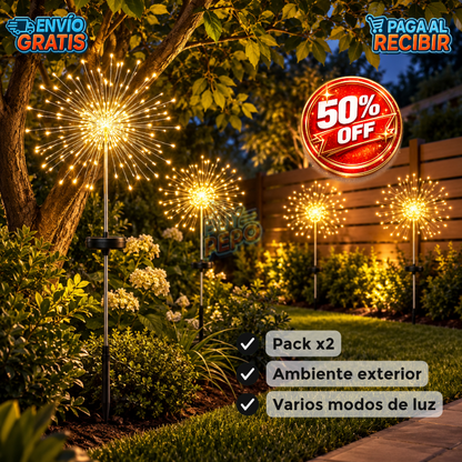 GardenGlow™🎄 - Pack de luces decorativas ✨