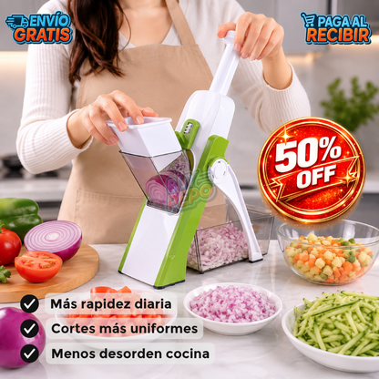 BravaCut™ 🥗 - Picadora manual rápida ⚡
