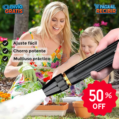 AquaForce™ 💦 - Pistola lavado potente 🚗