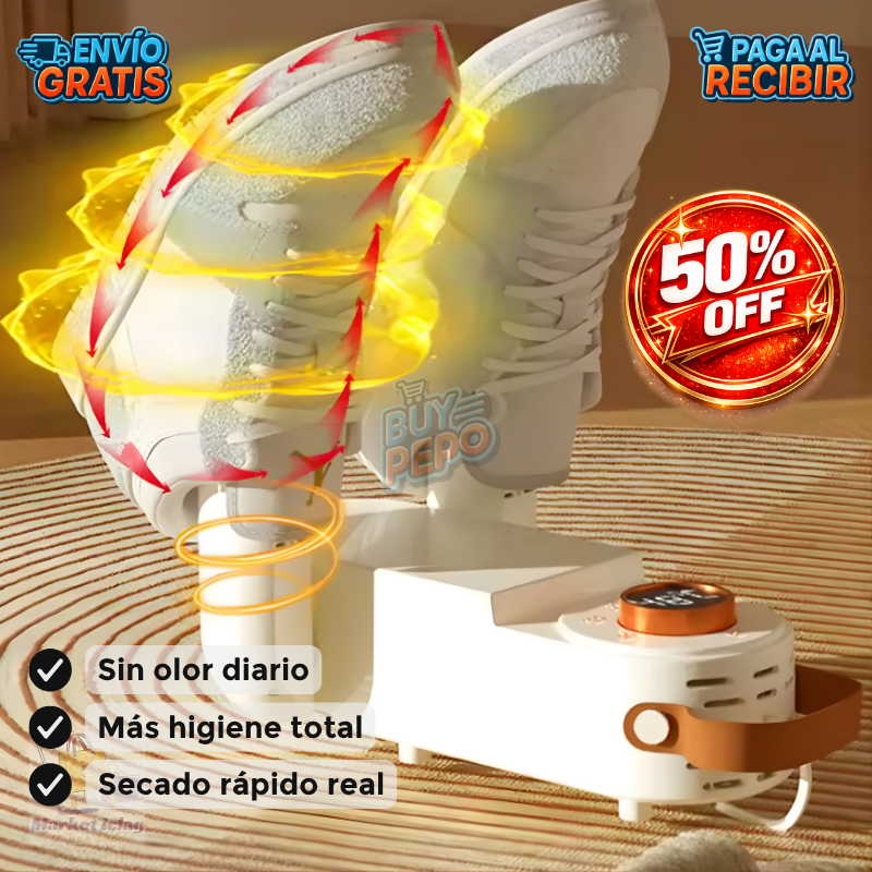 DryStep™ 👟 - Secador elimina humedad 💨