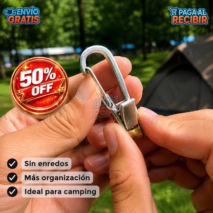 CampRoll™ 🏕️ - Organizador de cuerdas 🧵
