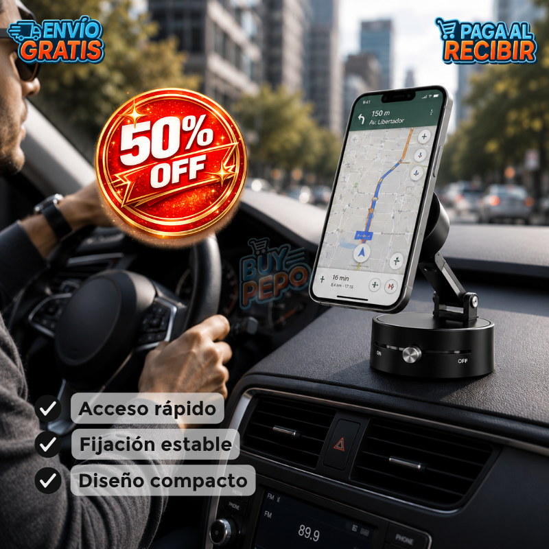 Magnetix™ 🧲 - Soporte magnético celular 📱