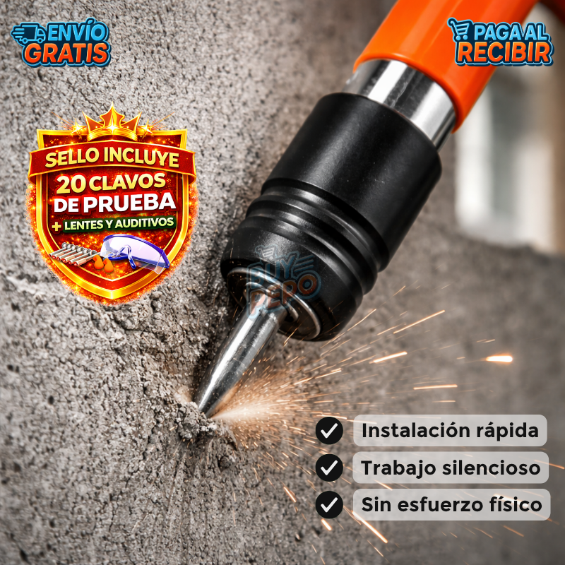 ClavaPro™ 🔩 - Clavadora manual rápida ⚒️