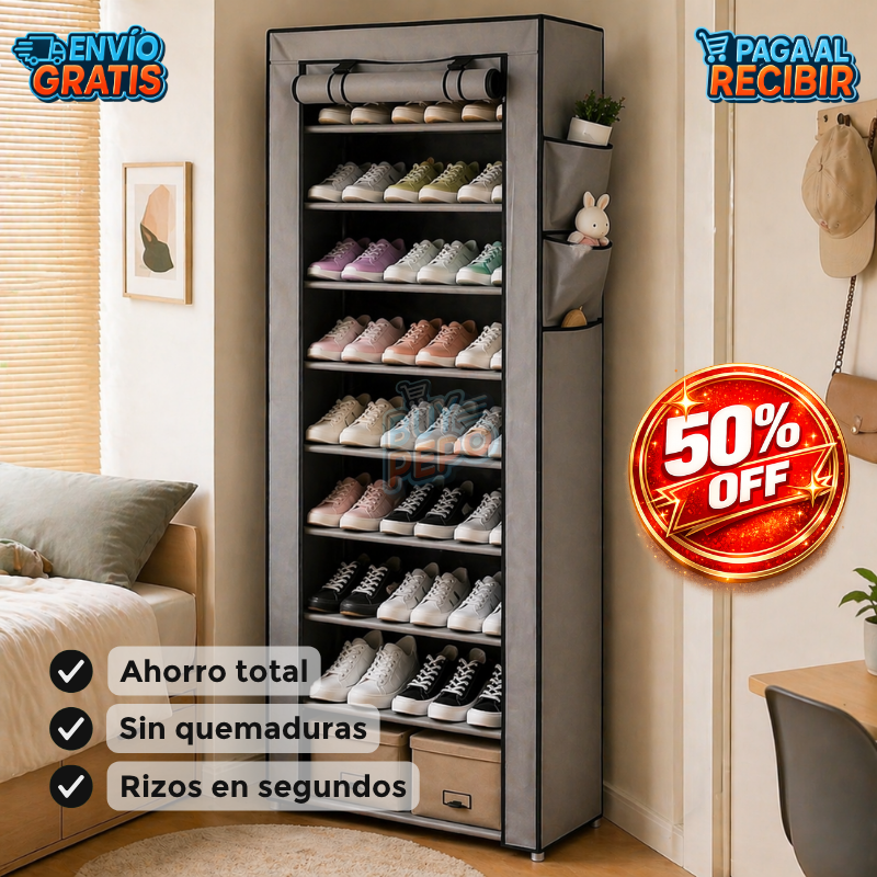 OrderRack™ 👠 - Organizador zapatos 10 niveles 📦