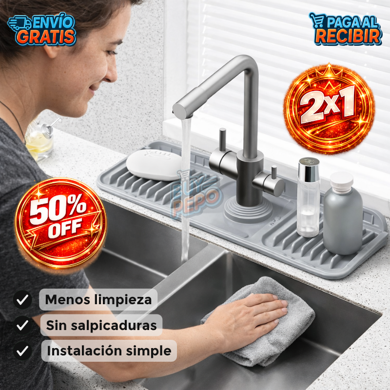 SplashGuard™ 💧 - Protector silicona anti salpicaduras 🚿