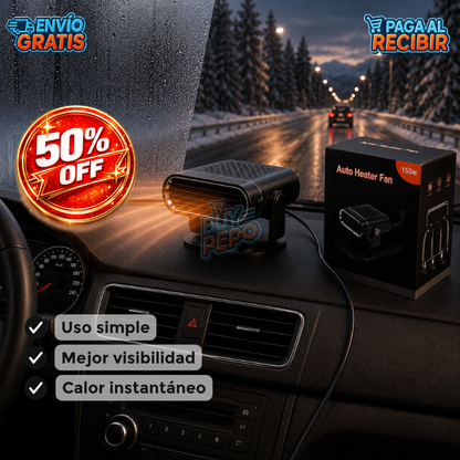 HeatDrive™ 🔥 - Calefactor auto portátil 🚗