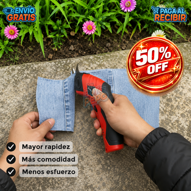 PowerCut™ ✂️ - Tijera eléctrica inalámbrica ⚡