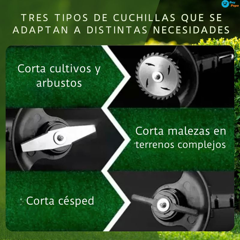 CORTACÉSPED Inalámbrico Retráctil - Incluye Batería 🌱⚡