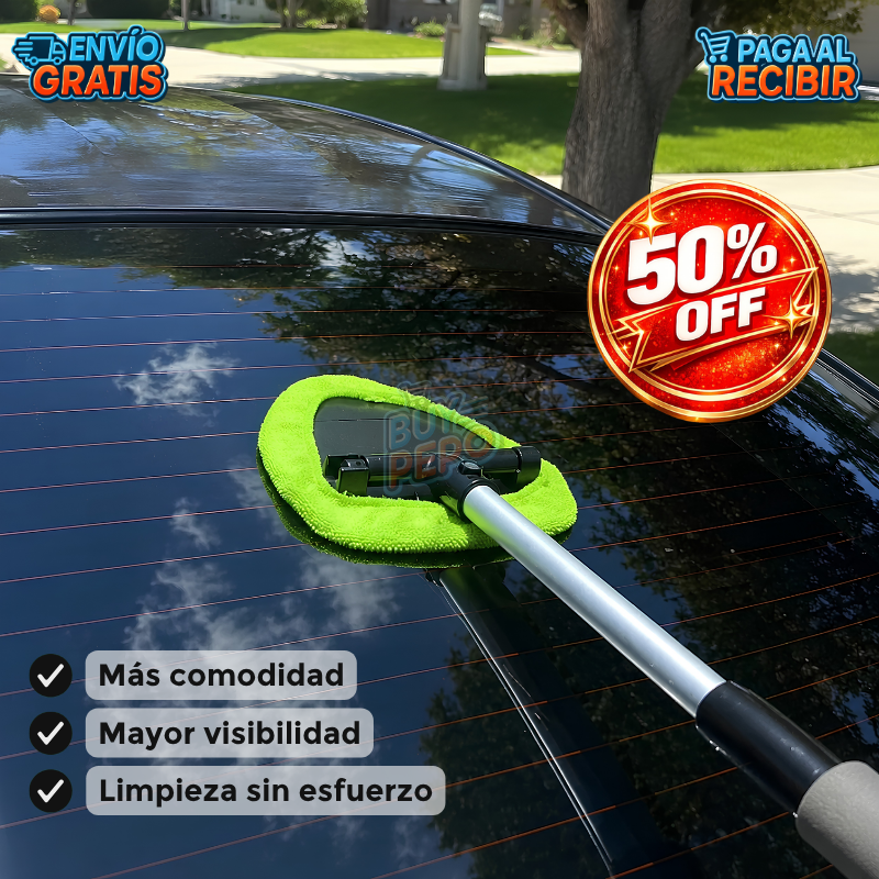 CrystalView™ 🚗✨ - Limpiador parabrisas interior 🧼