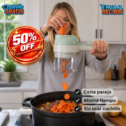 QuickSlice™ ⚡ - Cortador rápido multiusos 🥗