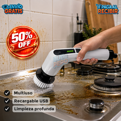 SpinClean™ ✨ - Cepillo eléctrico limpiador 🧼