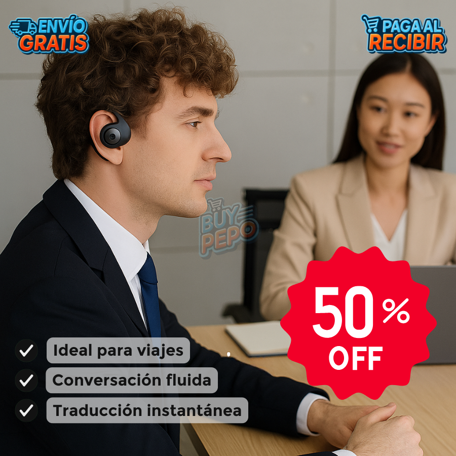 LingoWave™ 🎧 - Audífonos traducción instantánea 🌍