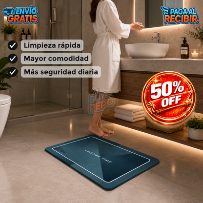 Absorbix™ 🧼 - Kit De Alfombra absorbente Cocina Y Baño 🏠