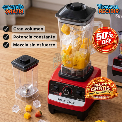 TurboBlend™ ⚡ - Licuadora alta potencia 🌀
