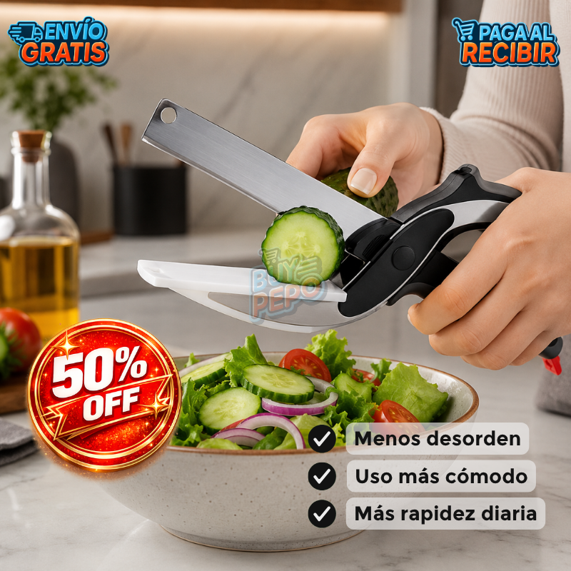 CutMaster™ ✂️ - Tijera corta alimentos 🔪