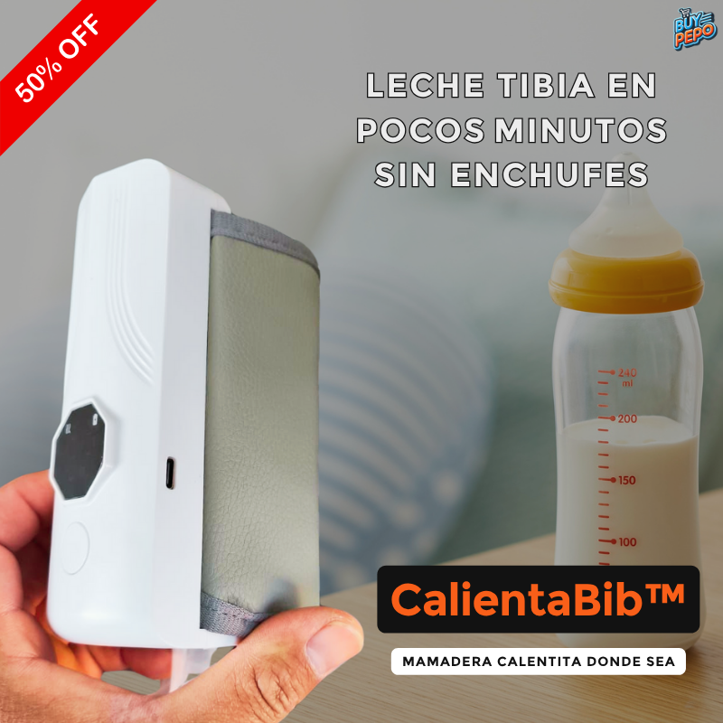 CalientaBib™ – 💖 Mamadera Calentita Done Sea 🍼⏱️
