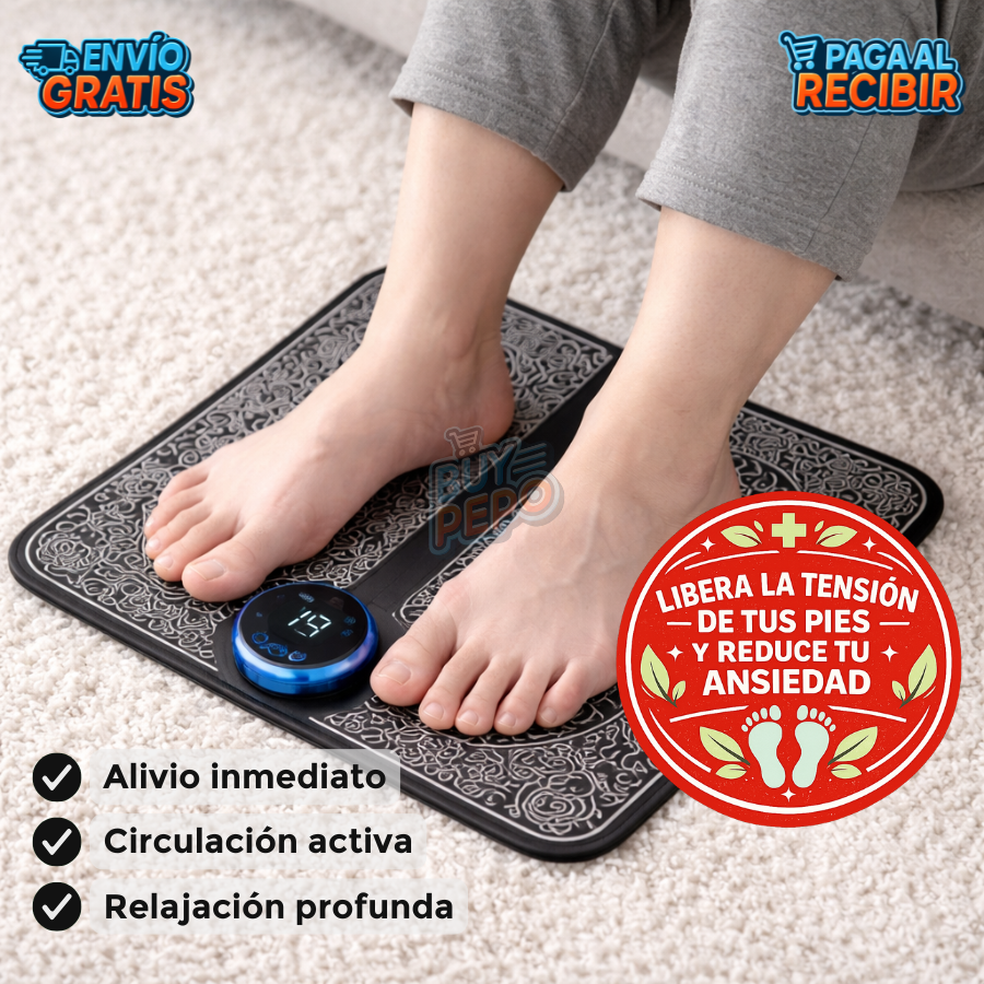 PulseFeet™ ⚡ - Masajeador anti tension y ansiedad 🦶
