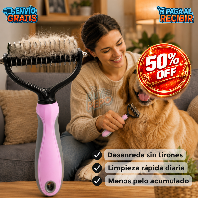 FurClean™ 🐾 - Cepillo quita pelo ✨