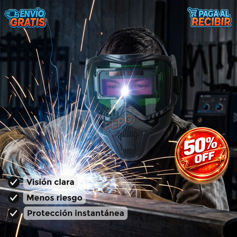 WeldVision™ 🔥 - Casco protege soldadura 🔥