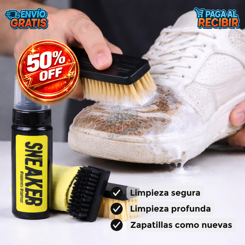 SneakClean™ 👟 - Kit limpieza zapatillas 🧼