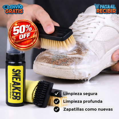 SneakClean™ 👟 - Kit limpieza zapatillas 🧼