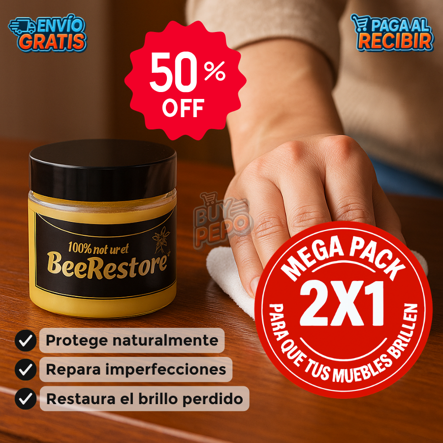 BeeRestore™ 🐝 - Cera Restauradora de Madera 100ml✨