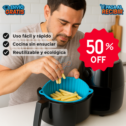 AirBowl™ 🍟 - PACK 6un Molde Para AirFryer 🔥