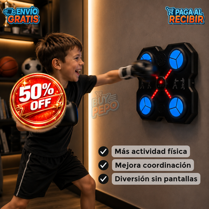 PunchHero™ 🥊 - Máquina boxeo infantil 🎯