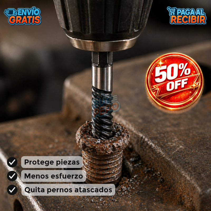 TorqueExit™ 🔩 - Quita pernos atascados 🔧