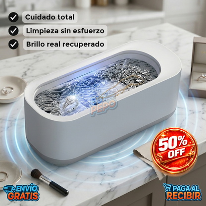 UltraShine™ 💎 - Limpiador ultrasónico delicado ✨