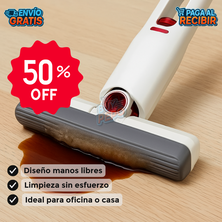 AutoMop™ 🧽 -  Mopa Autolimpiable de Limpieza ✨