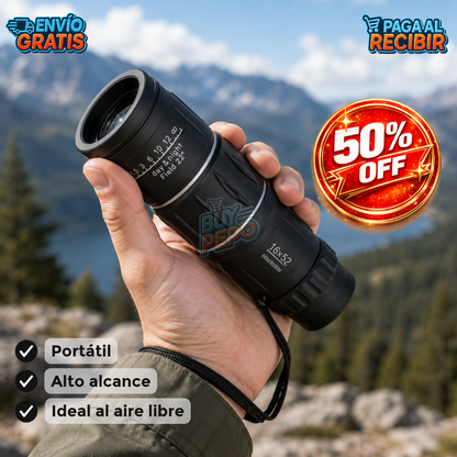 ZoomView™ 🔭 - Monocular de visión HD 🌄