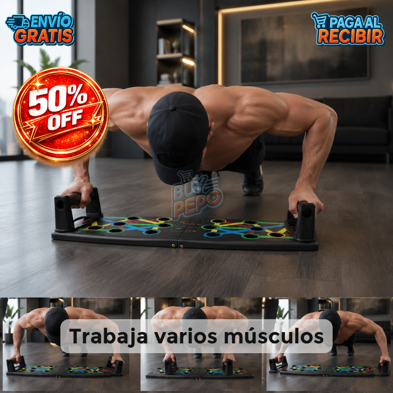FlexBoard™ 🏋️ - Tabla guiada flexiones 🔥